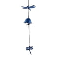 thumbnail image 1 of Campana de viento japonesa con forma de libélula, carillón de viento decorativo de hierro fundido para patio, decoración de puertas y eriores, 1 of 8