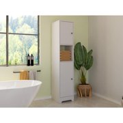 Yaka Linen Cabinet White