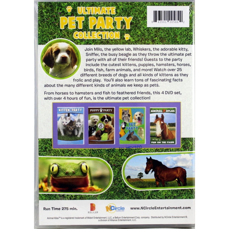 Animal Atlas: Pet Party Pack (DVD) - Walmart.com