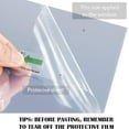 thumbnail image 3 of LKYICNHY 35.4" x 157.5"Reflective Window Privacy Film with Tools, One Way Window Tint for Home, Heat & Sun Blocking UV Protection Shatterproof Adhesive Glass Film for Kitchen Bathroom Office (silver), 3 of 8