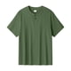 thumbnail image 2 of pstuiky camisetas para hombre, Camiseta informal de verano para hombre, color liso, cuello redondo, botones camisas casuales para hombre xl, 2 of 9