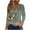 Red, variant on BangWanChi Womens Summer Tops 3/4 Sleeve Women's Fashion Casual Printed T-Shirt 3/4 Sleeves Buttons Blouse V-Neck Casual Tops