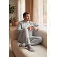 thumbnail image 3 of KingSize Men's Big & Tall Loungewear Open Bottom Pants, 3 of 6