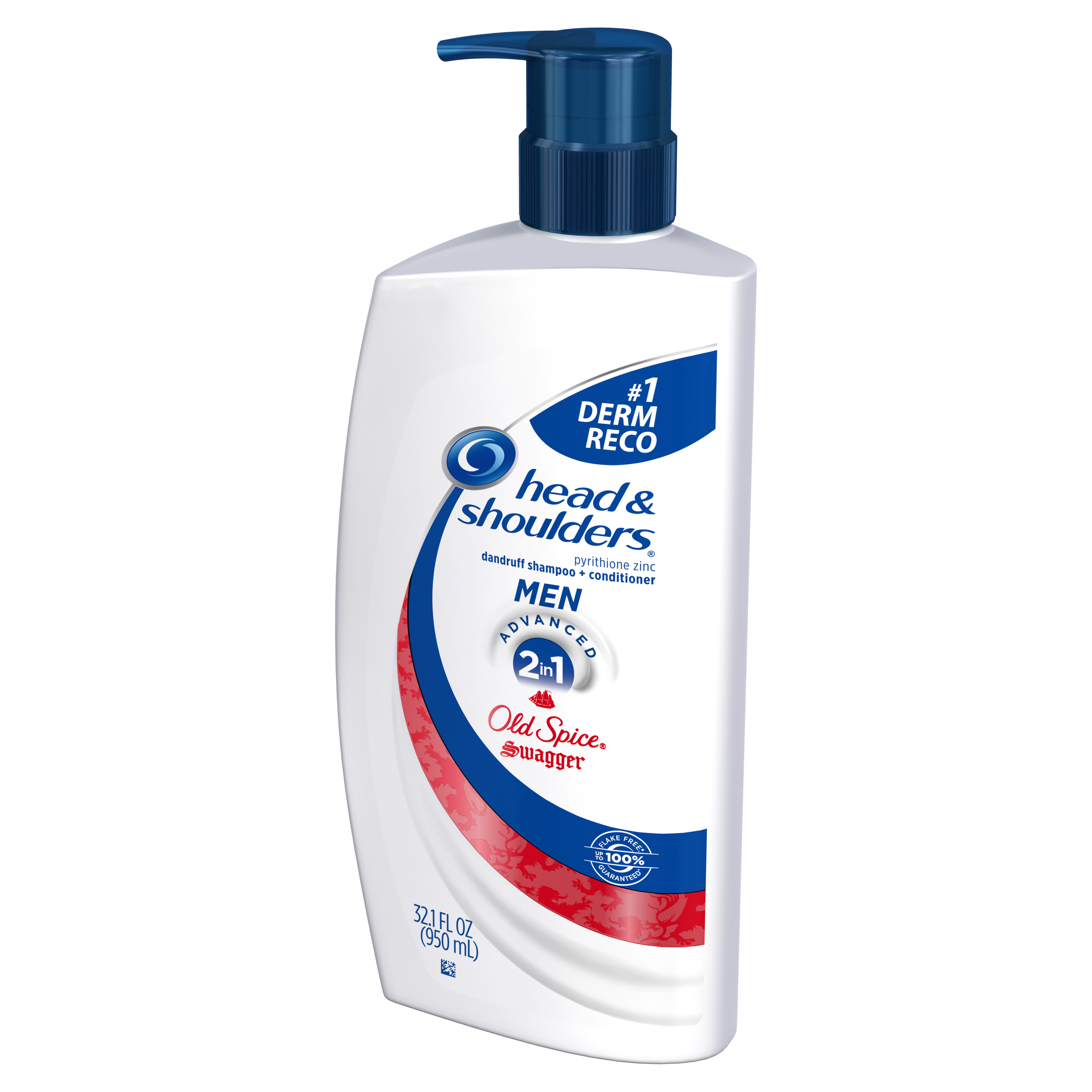 Head and Shoulders Old Spice Swagger 2-in-1 Anti-Dandruff Shampoo + Conditioner for Men 32.1 fl oz