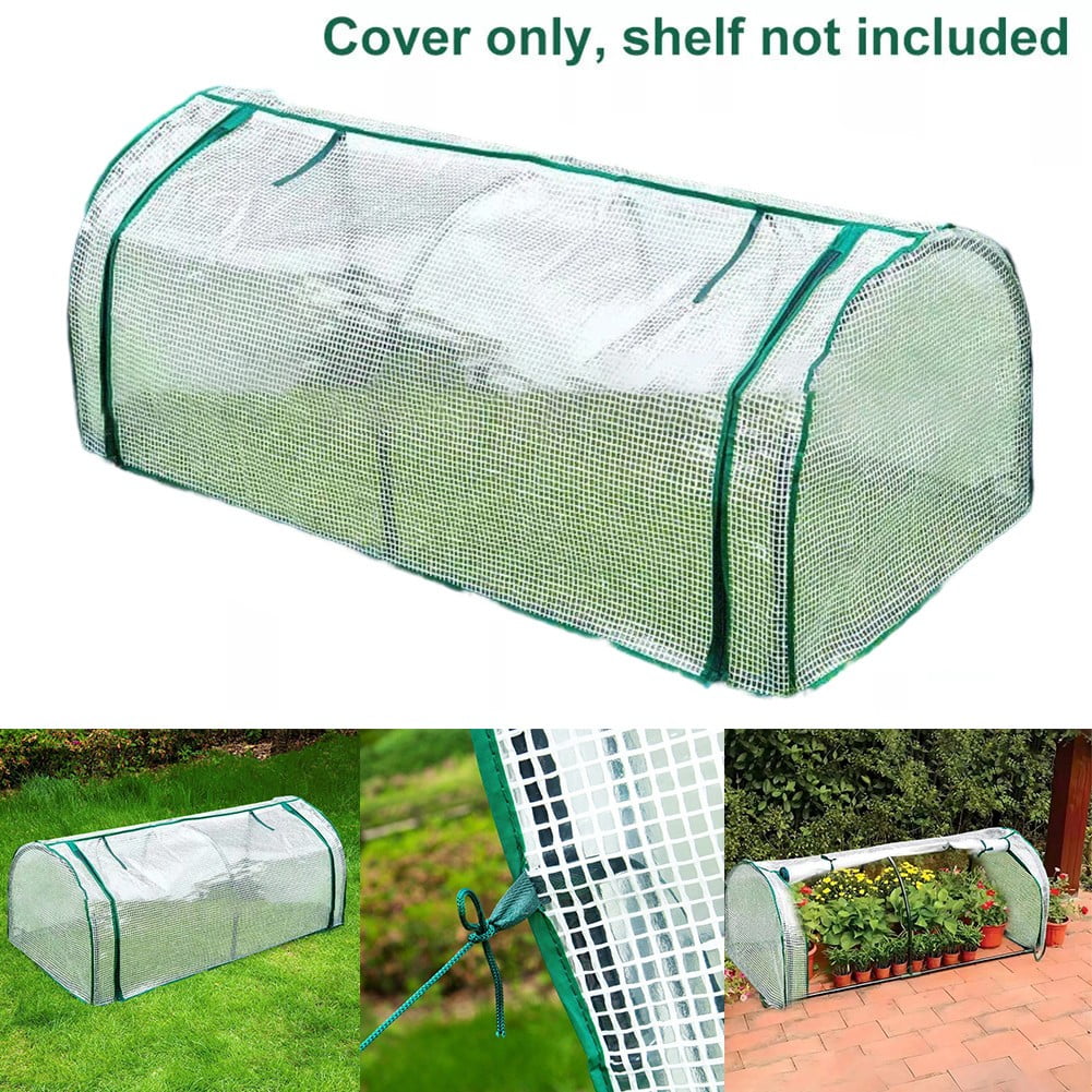 for Durable Mini Greenhouse Grow Tunnel with Zipper Doors for Healthy Plants!