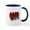 White/Navy Inside, variant on CafePress - Cooked Crawfish Logo Mug - 11 oz Ceramic Mug - Novelty Coffee Tea Cup