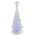 thumbnail image 2 of Northlight LED Lighted Acrylic Christmas Tree Decoration - 10.5" - Multi-Color Lights, 2 of 6