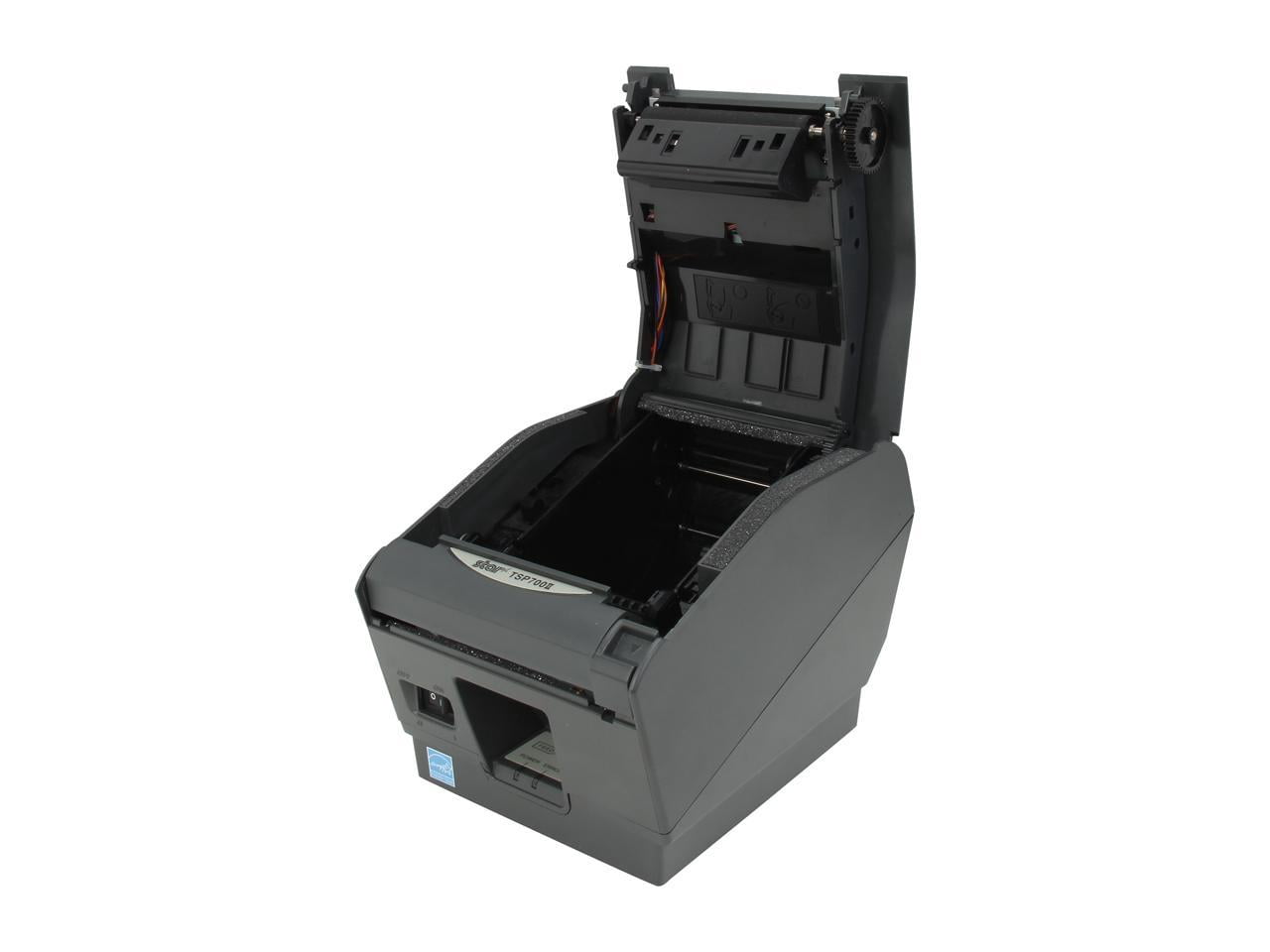 Star Micronics 39442511 TSP700 Series Direct Thermal Receipt Printer, USB - Gray - TSP743IIU-24GRY