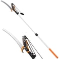 thumbnail image 1 of Outsunny 6.5ft 2-In-1 Manual Pole Saw, Telescopic Long Reach Pole Pruner, 1 of 10