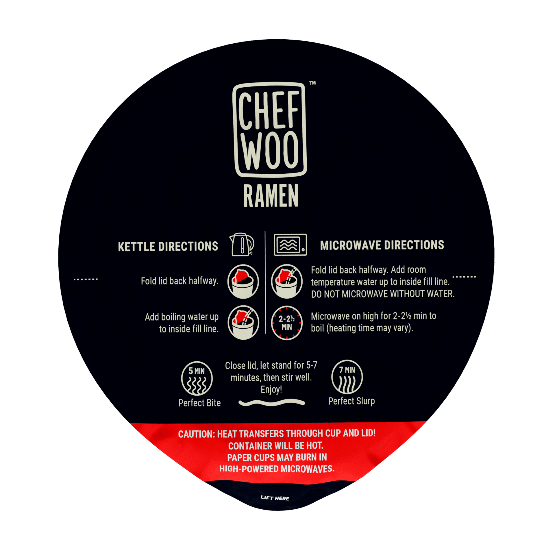 (6 pack) CHEF WOO Baja Chili Ramen, High Protein Noodles, 20g of Animal-free, Bioavailable Protein, 2.5 oz Cup
