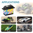 thumbnail image 3 of Servo Par 25/35KG Mini S Con Brazo Servos Metal 25T para Coche RC 1/12 1/10, 3 of 9
