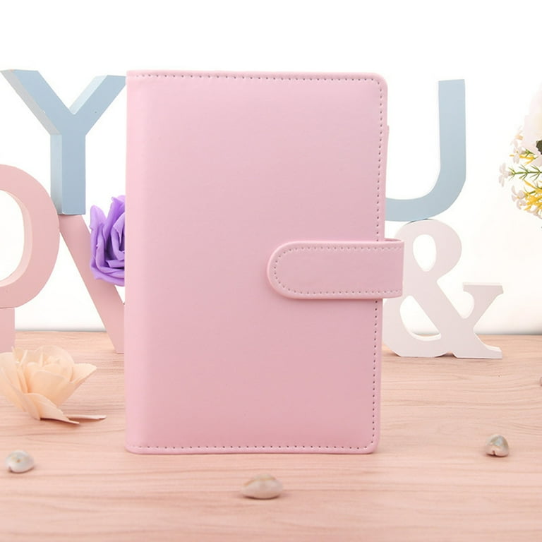 XinYux 6-Ring Multi-pockets Loose-Leaf Binder Cover Faux