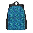 thumbnail image 2 of Zufioo Snake Pattern Adult Backpack,Wear-resistant and Breathable Multi-pocket Backpack, Suitable for Travel, Business and Outdoor Activities, 2 of 9