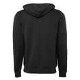 thumbnail image 2 of Canvas  Zip-up Polycotton Fleece Hooded Sweatshirt / Hoodie, 2 of 3