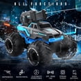 thumbnail image 2 of Coche RC BEZGAR 1:16 Monster Truck anfibio con pistola de agua 6-12, 2 of 6