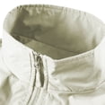 thumbnail image 6 of LEKWK Vest for Men Full Zip Stand Collar Sleeveless Jacket with Multi Zipper Pockets Lightweight Windproof Casual Outdoor Wear for Hiking Golf Fishing Beige L, 6 of 6