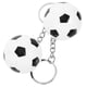 thumbnail image 1 of VERDANVERSE 2Ud Fútbol Llavero De Metal Negro Con Para Llaves Y Bolso, 1 of 8