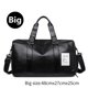 thumbnail image 1 of Bolsa de gimnasio de cuero para hombre y mujer, bolso de hombro impermeable con compartimento para zapatos de Fitness, bolso deportivo grande para entrenamiento de viaje Fivean unisex, 1 of 2