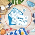thumbnail image 4 of Paquete de 24 tarjetas de agradecimiento FYSUIMU con tema de playa azul, 10 x 15 cm, 4 of 7