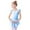 Light Blue, variant on Lovzfmll Ballet Tutu Bodysuit, Girls Cap Sleeve One-Piece Leotard with Skirt Open Crotch Pull-On Soft Stretch Comfy Dance Costume for 2-3 Years