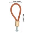 thumbnail image 2 of Troglfold rope handle Leather Drawer Cabinet Wardrobe Door Kitchen Knobs,2.56"X0.59"X0.47", 2 of 11