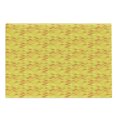 thumbnail image 1 of Fish Scale Cutting Board, Traditional Japanese Pattern Yellow Fish Squama Mermaid Scales, Decorative Tempered Glass Cutting and Serving Board, Large Size, Pale Yellow Mustard, by Ambesonne, 1 of 1