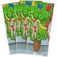 thumbnail image 2 of Coolnut Merry Christmas Kitchen Dish Towels 1 Piece,Absorbent Soft Dishcloths Towels Reusable Hand Towels Quick Drying Cleaning Cloth, Tea Towels,18" x 28", 2 of 7