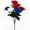 #002, variant on Beautynvta 4th of July Artificial Flowers, Patriotic Rose Flowers, Fake Silk Rose Bouquet, Red White Blue Faux Flowers for Independence Day Table Centerpiece Decor