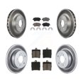 thumbnail image 1 of Transit Auto Front Rear Coated Disc Brake Rotors and Ceramic Pads Kit for Car Mercedes-Benz C230 C240 KGC-100811, 1 of 11