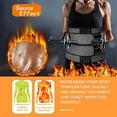 thumbnail image 4 of COMFREE Men&Women's Sauna Waist Trainer Corsets Sweat Belt Neoprene for Weight Loss Abdomen Body Shaper Trimmer Workout Sport Girdle, 4 of 7