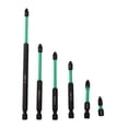 thumbnail image 1 of 25-150mm for PZ2 Magnetic Driver Bits Heavy Duty Long for Pozidriv Hex Screwdriver Bit 6pcs, 1 of 9