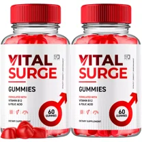 Vital Surge Gummies for Men Advanced Formula Supplement 2 Pack