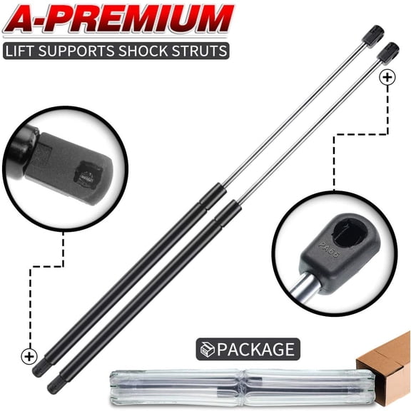 A-Premium Hood Bonnet Lift Supports Shock Struts Replacement for Ford Taurus 2000-2006 Mercury Sable 2-PC Set