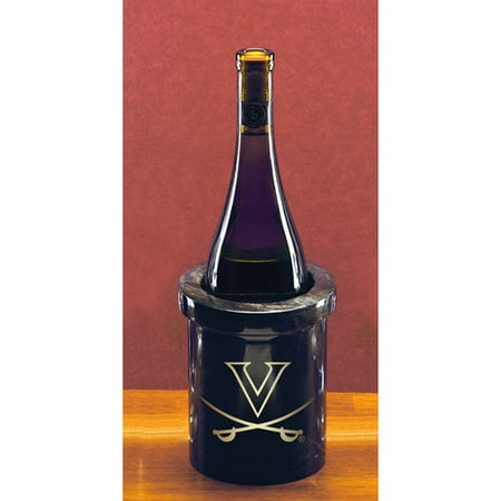 NCAA - Virginia Cavaliers Black Marble Wine Chiller