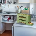 thumbnail image 3 of Support de Produit 1 Porte-Œufs de Qualité Alimentaire avec Plateau Coulissant Grande Capacité et Design Rouleau Automatique pour Porte de Frigo Conteneur de Stockage d'Œufs Empilable Optimisé pour l'Organisation de la Cuisine, 3 of 7