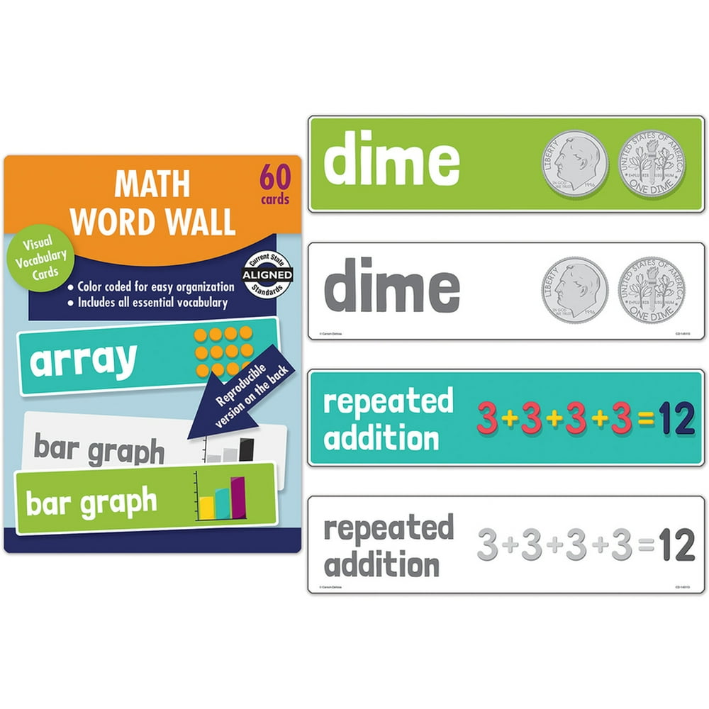 Math word wall grade 2 walmart walmart