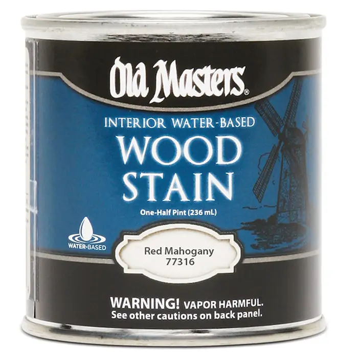 1/2 Pt Old Masters 77316 Red Mahogany Old Masters WaterBased Interior