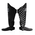 thumbnail image 3 of Espinilleras Fairtex SP5 ligeras y duraderas, talla mediana, negras, 3 of 4