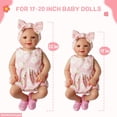 thumbnail image 3 of Conjunto de ropa BABESIDE Reborn Baby Doll de 40 a 50 cm con zapatos Access, 3 of 7