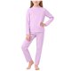thumbnail image 2 of Cowsor 2 Piece Pajamas Set Kids Sleepwear Cartoon Printed Nightwear Cotton Long Sleeve Shirt Pants Loungewear, 2 of 7