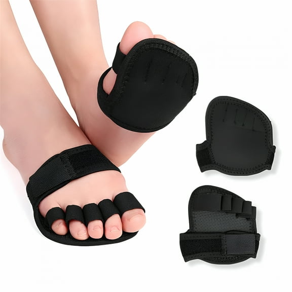 XIRQI Toe Straightener Splint,Hammer Toe Cushions Pads Toe Alignment Loops,Metatarsal Pads Bunion Guard Separators,Toe Support Brace Wraps