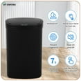 thumbnail image 2 of XF XINFENG 13 Gallon 49L Kitchen Automatic Trash Can Touchfree Sensor Plastic Garbage Bin with Lid High Capacity Waste Bins for  Home Office, Black-Set of 2, 2 of 9