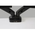 thumbnail image 2 of Rocelco Premium Height Adjustable Double Monitor Arm - Pneumatic Motion Assist Desk Mount - Fits 13" - 27" LCD-LED Dual Screens up to 14.3 lbs  - Universal VESA Computer Stand, 2 of 8