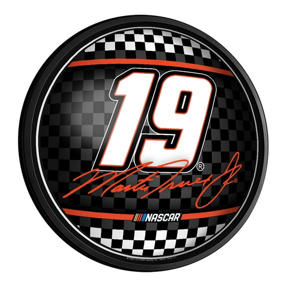Martin Truex Jr 18'' Round Slimline Illuminated Wall Sign