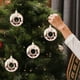 thumbnail image 5 of Adorno Navideño de Estrella de Plástico para La Punta Del Árbol | Color Bronce, 8X7 Cm | Diseño Festivo de Rosquilla, Caramelo y Bagel | 4 Adornos de Rosquilla, 5 of 6