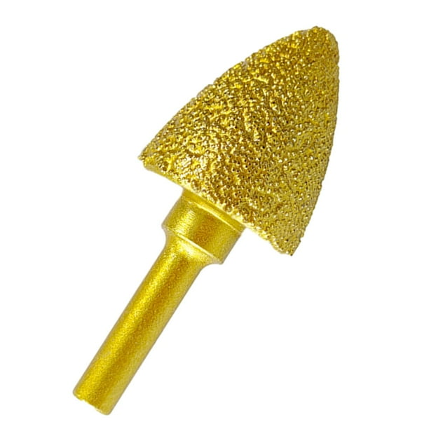 GROWTH TANK Diamond Grinding Head Burr Drill Bit 60mm Long 6mm