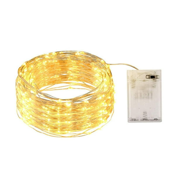 Luces De Hadas Guirnalda de luces LED de 2 m para decoración de habitación luz cálida Ehuebsd Para estrenar