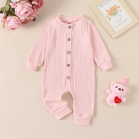 

Toddler Boys Long Sleeve Cartoon Prints Newborn Rompers Jumpsuits