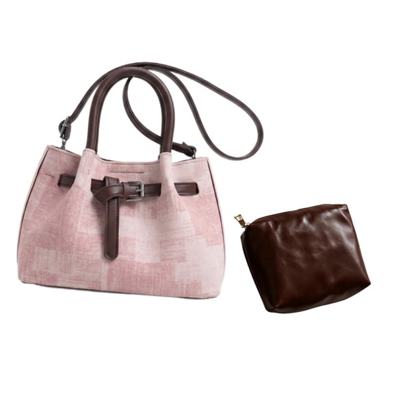 amagogo Elegant and comfortable women's shoulder bag, ideal for shopping and travel. Pink