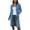 Light Blue, variant on Enjoytime Fall Winter Long Cardigans for Women Long Sleeve Open Front Hooded Knit Coat Warm Cozy Casual Oversized Outerwear with Pockets